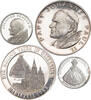 Austria Medal (2pcs) Visit of Pope John Paul II to the Shrine of Mariazell. -