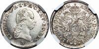 AUSTRIA 3 Kreuzer 1791 B Emperor Leopold II. Kremnitz mint! NGC AU58 895,00 EUR595,00 EUR  zzgl. 15,00 EUR Versand