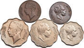 Iraq 1, 4 & 10 Fils (5pcs) 1938/1953 (AH1357/1372) Ghazi I/Faisal II. fa... 85,00 EUR49,00 EUR  zzgl. 10,00 EUR Versand