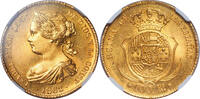 SPAIN 100 Reales Queen Isabella II. Gold 100 Reales Coin. Madrid! -