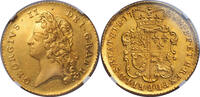 Great Britain 2 Guineas George II. Gold 2 Guineas (Double Guinea) Coin. -