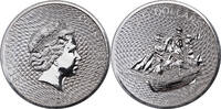 Cook Islands 2 Dollars (2 Oz) Piefort (Thickness: 5.6mm). HMS Bounty (British Merchant Ship). -