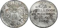 Hamburg 32 Shilling Struck during the occupation under Marshal Davout in 1815. -