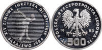 POLAND 500 Zlotych Proof Trial Strike Silver 500 Zlotych Coin. Probá! -