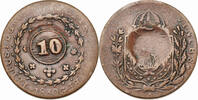 BRAZIL 10 Reis (Countermark) 1830 G (1835) Pedro I. Struck on 40 Reis ho... 65,00 EUR32,00 EUR  zzgl. 10,00 EUR Versand