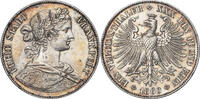 GERMANY Taler 1860 Frankfurt (Free City). fast Vzgl. 210,00 EUR169,00 EUR  zzgl. 12,00 EUR Versand