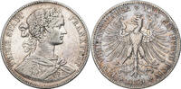 GERMANY Taler 1859 Frankfurt (Free City). fast Sehr Sch&ouml;n 95,00 EUR69,00 EUR  zzgl. 10,00 EUR Versand