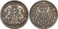 GERMANY 2 Mark 1907 J Sehr Sch&ouml;n 65,00 EUR49,00 EUR  zzgl. 10,00 EUR Versand