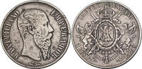 MEXICO/AUSTRIA 1 Peso Mexico (Empire), Maximilian I of Austria. -