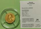 France, Frankreich Sower, Germinal Franc, 1/4 oz 999 Gold 50 Euro 2019 Proof