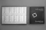Cook Islands 10 x 1 CID 2023 Valcambi CombiCoin 10 x 10 Gramm 999 Silbertafel Silber mit Zertifikat in Box Prägefrisch