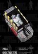 2 oz Ghostbusters 2024 Silbermünze Niue 40th Anniversary Marshmallow Man 999 Antik Finish