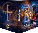Kanada 5 Dollar Women`s Day 08. März Geschenk Weltfrauentag Silbermünze 1oz 2024 Black Ruthenium Stempelglanz + Farbe