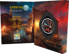 Kanada 5 Dollar Silbermünze Asturmint Carnival Karneval 1oz 2024 Black Ruthenium Farbe Stempelglanz + Farbe
