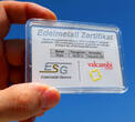 Schweiz  Platinbarren 1 Gramm im Flip ESG Platin 999.5 Platinum