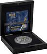 5 Dollar Silbermünze 2 oz Niue 2024 - Legendary Swords - Excalibur Antik Finish