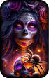 Polen  2 oz Silberbarren Dia de los Muertos 2024 Gussbarren 999.9 Tag der Toten Silber Unzirkuliert/Prägefrisch (UNZ/PRF)