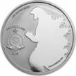 1 oz Silbermünze Mechagodzilla 2024 Godzilla vs. Monsters Farbe 999 Niue Stempelglanz