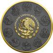 Mexiko  Silbermünze 1 oz Mexico Libertad Golden Ring 2024 Ruthenium Gelbgold 999 Silber Stempelglanz