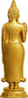 Tschad 2024 Silbermünze 1 oz 7 Days Buddha Monday Vergoldet Shapes High Relief Silber