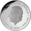 Australien 1 Dollar Silbermünze 1 oz Mother of Pearl Clouds Farbe 2025 Silber Münze 999 PP Polierte Platte