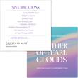 Australien 1 Dollar Silbermünze 1 oz Mother of Pearl Clouds Farbe 2025 Silber Münze 999 PP Polierte Platte