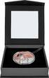 Niue 1 Dollar Silbermünze 1 oz Mother of Pearl Clouds Farbe 2025 Silber Münze 999 PP Polierte Platte, Rosegold