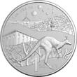 1 AUD Silbermünze 1 oz Australien Kangaroo Känguru RAM 2025 Bush Capital im Slap Frosted uncirculated