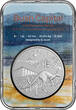 1 AUD Silbermünze 1 oz Australien Kangaroo Känguru RAM 2025 Bush Capital im Slap Frosted uncirculated