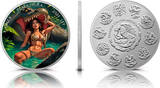 Mexiko  1 Onza Mexico Libertad 1 oz - Dia de los Muertos - Crocodile Attack - 2024 Farbe Stempelglanz