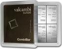 Schweiz Valcambi 10 x 10 Gramm 999 Feinsilber Silbertafel Silberbarren CombiBar -