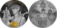 Silbermünze Thomas Shelby Peaky Blinders 2 oz 2023 Ultra High Relief Niue 999 Antique Finish