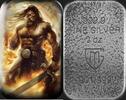 Polen Silberbarren Tyr 2 oz Gods Götter Gussbarren Silber Germania Mint 999.9 -