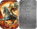 Polen  Silberbarren 2 oz White Horse Four Horsemen of the Apocalypse 2024 Carpathians Unzirkuliert/Prägefrisch (UNZ/PRF)