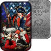 Polen 2 oz Silberbarren Independence Day 4th of July 2024 Asturmint Gussbarren 999.9 -