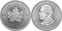 Kanada 5 CAD Silbermünze Maple Leaf 2025 1 oz Royal Canadian Mint Kanada 5 CAD 999 Silber -