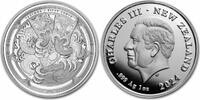 Neuseeland 50 Cents 2024 Silbermünze 1 oz Dwelling Taniwha Maori Taniwha... 51,50 EUR  zzgl. 4,99 EUR Versand