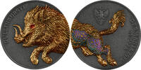 Polen 10 Mark 2025 Silbermünze 2 oz Germania Mint Beasts Gullinbursti 20... 296,50 EUR  zzgl. 4,99 EUR Versand