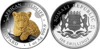 Somalia 100 Shillings 2025 Silbermünze 1 oz Somalia Leopard 2025 gilded ... 62,75 EUR  zzgl. 4,99 EUR Versand