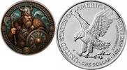 Polen 1 Dollar 2025 Silbermünze 1 oz American Silver Eagle The Vikings H... 59,50 EUR  zzgl. 4,99 EUR Versand