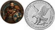 Polen 1 Dollar 2025 Silbermünze 1 oz American Silver Eagle The Vikings T... 59,50 EUR  zzgl. 4,99 EUR Versand