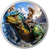 Kanada 2025 Silbermünze 1 oz Dinosaur Rider Farbe 2025 Dinosaurier Canad... 95,50 EUR  zzgl. 4,99 EUR Versand