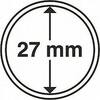 Leuchtturm Münzkapsel Kapsel Münzkapseln für 27 mm Münzen -