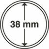 Leuchtturm Münzkapsel Kapsel Münzkapseln für 38 mm Münzen -