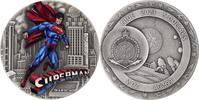 Niue 5 Dollars Silbermünze Superman DC Comics™ 2023 Niue 2 oz Antik Finish High Relief UV print -