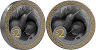 Neuseeland 2 NZD 2025 Silbermünze 2 oz Kiwi 2025 Teilvergoldung High Rel... 271,50 EUR  zzgl. 4,99 EUR Versand