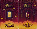 Polen  Goldbarren 1 Gramm Germania Mint Diwali Dold Barren Stempelglanz 114,75 EUR  zzgl. 4,99 EUR Versand