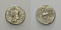 RÖMISCHE REPUBLIK AR Denar Q. FABIUS LABEO