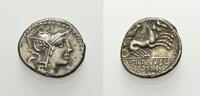 RÖMISCHE REPUBLIK AR Denar D. IUNIUS SILANUS
