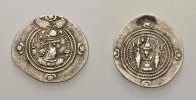 SASANIDEN AR Drachme XUSRO II.